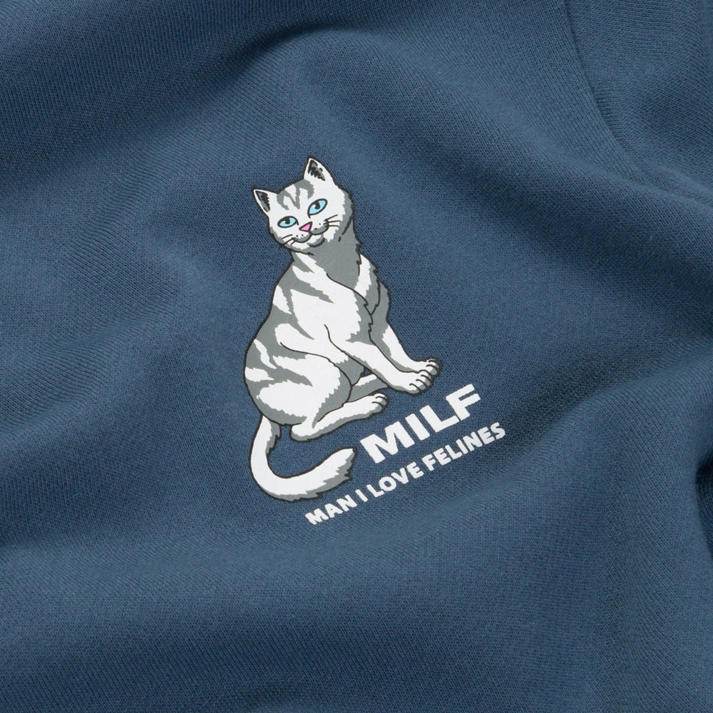Ripndip Discount | Man I Love Felines Hoodie (Storm Blue)