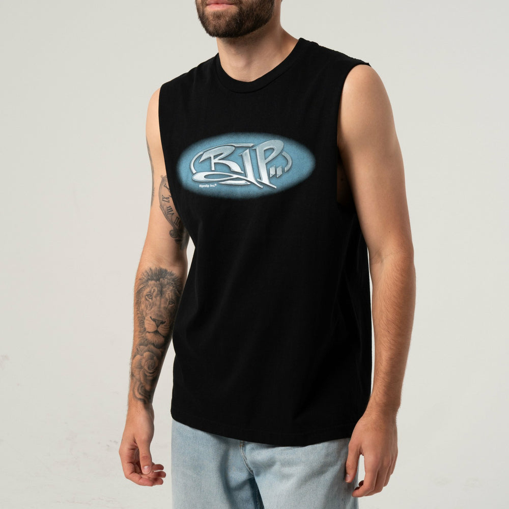 Ripndip Outlets | Ripped Tank (Black)
