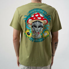 Ripndip Discount | Don't Panic Tee (Light Forest)