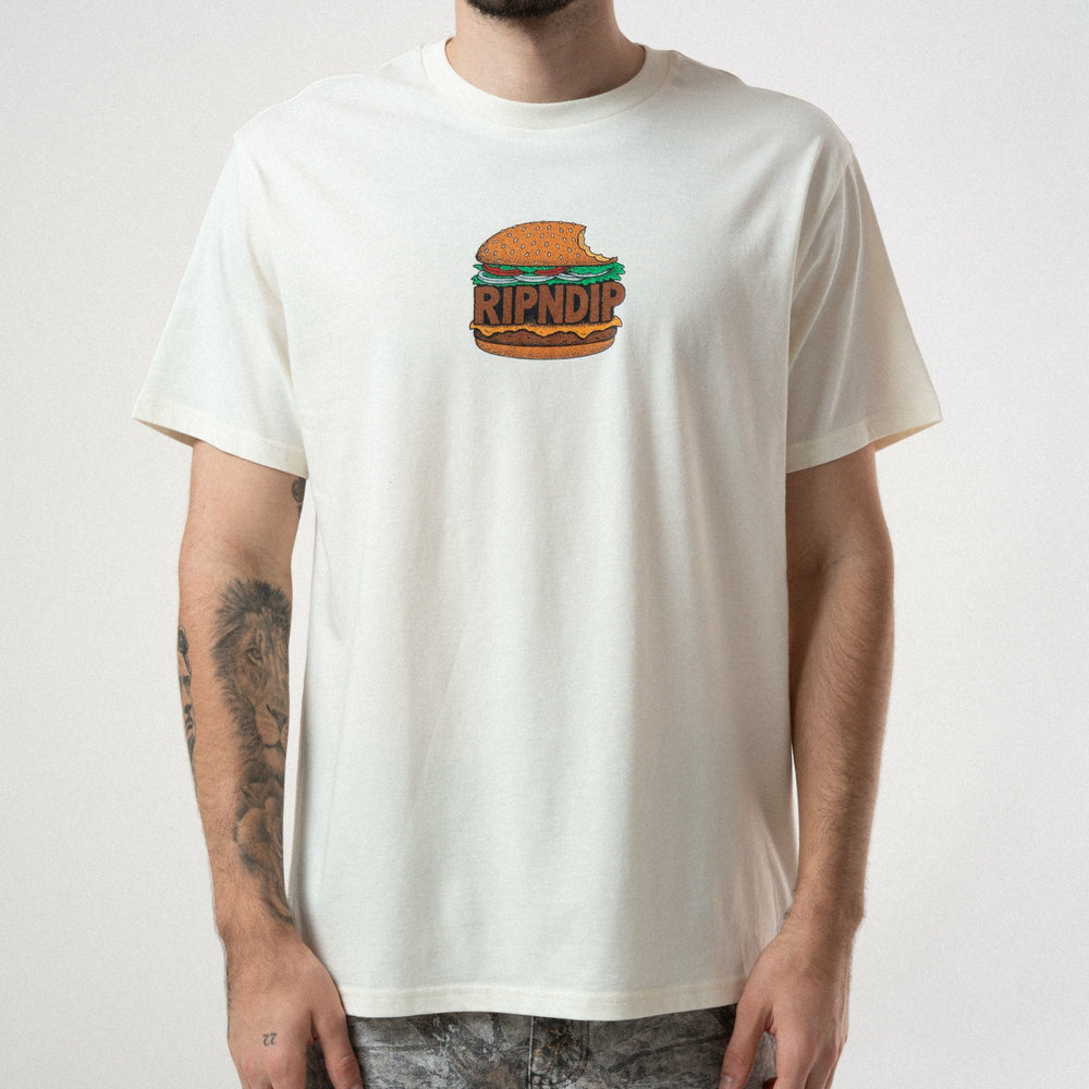 Ripndip Outlets | Bite Me Tee (Bone)