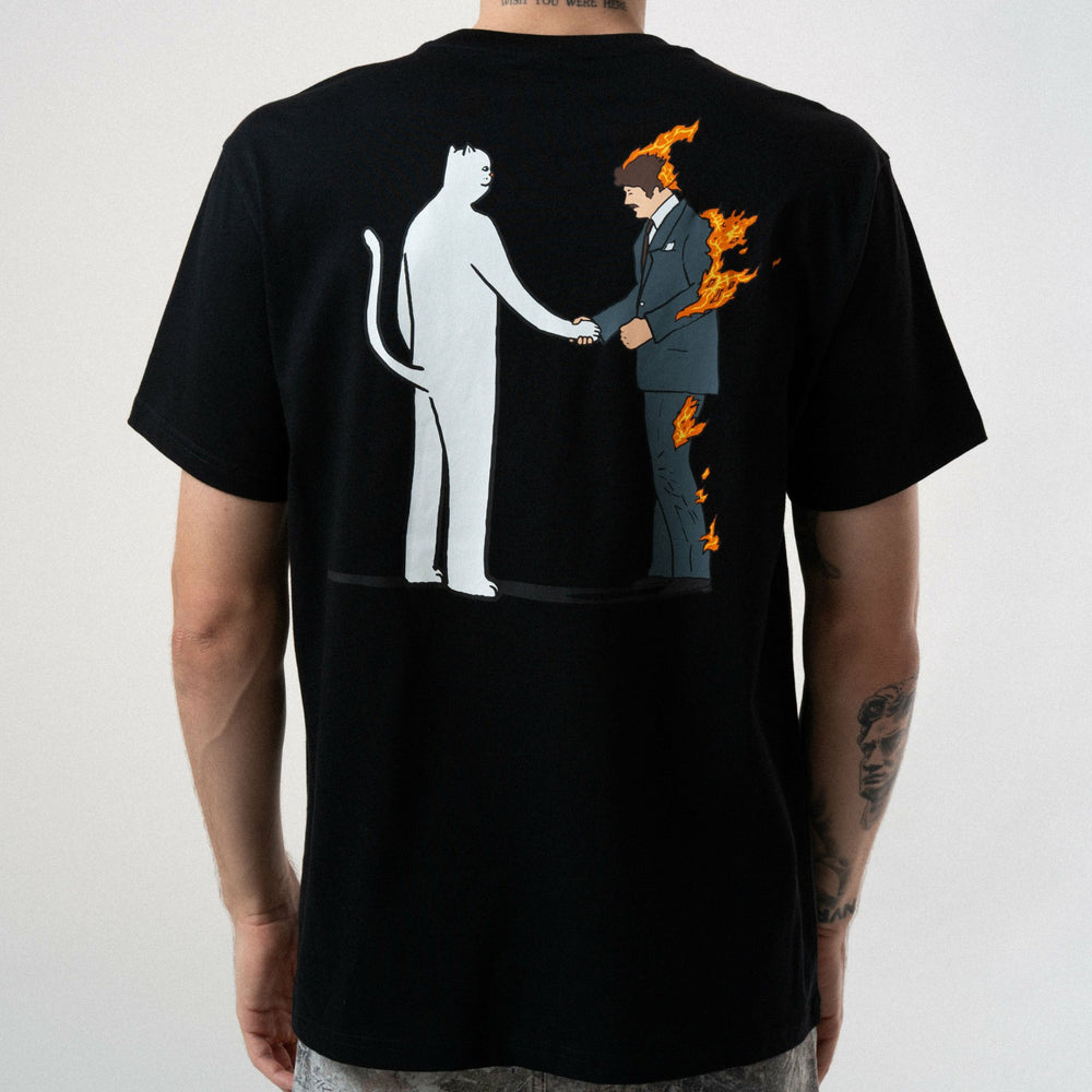 Ripndip Online Shop | Burn Tee (Black)