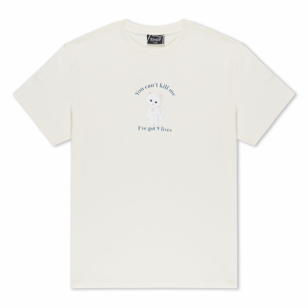 Ripndip Sale | 9 Lives Tee (Bone)