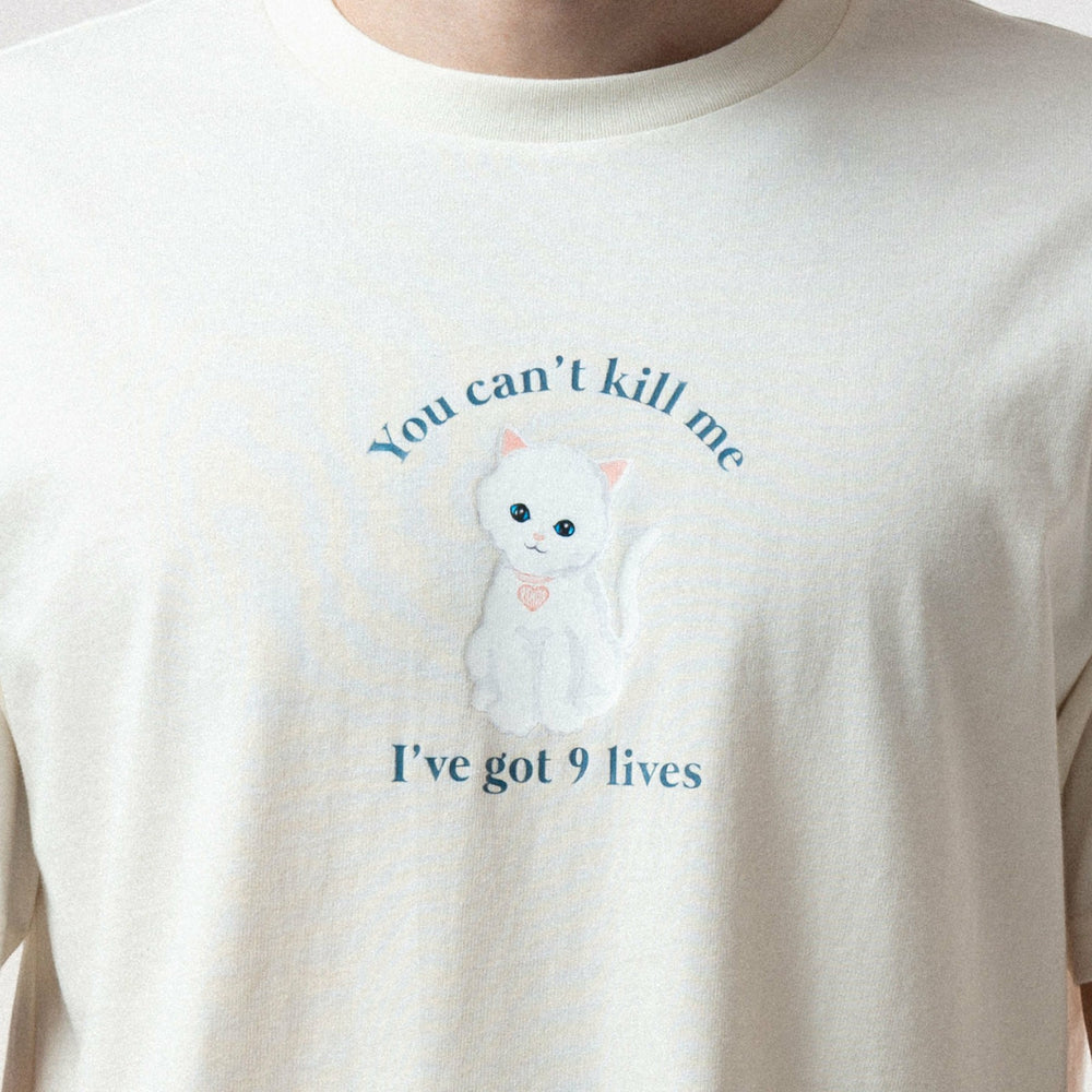 Ripndip Sale | 9 Lives Tee (Bone)
