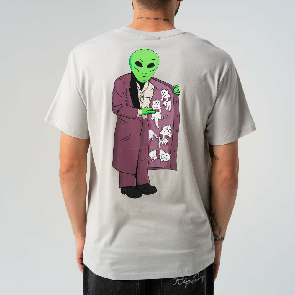 Ripndip Outlets | For Sale Pocket Tee (Grey)