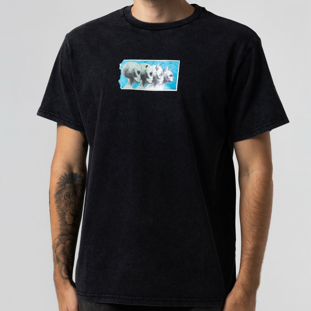 Ripndip Online Shop | Nerm Geo Tee (Black Vintage Wash)