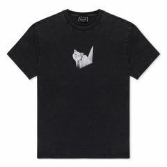 Ripndip For Sale | Origami Tee (Black Vintage Wash)