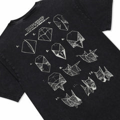 Ripndip For Sale | Origami Tee (Black Vintage Wash)