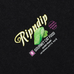Ripndip Online Shop | Gourmet Cat Food Tee (Black Vintage Wash)