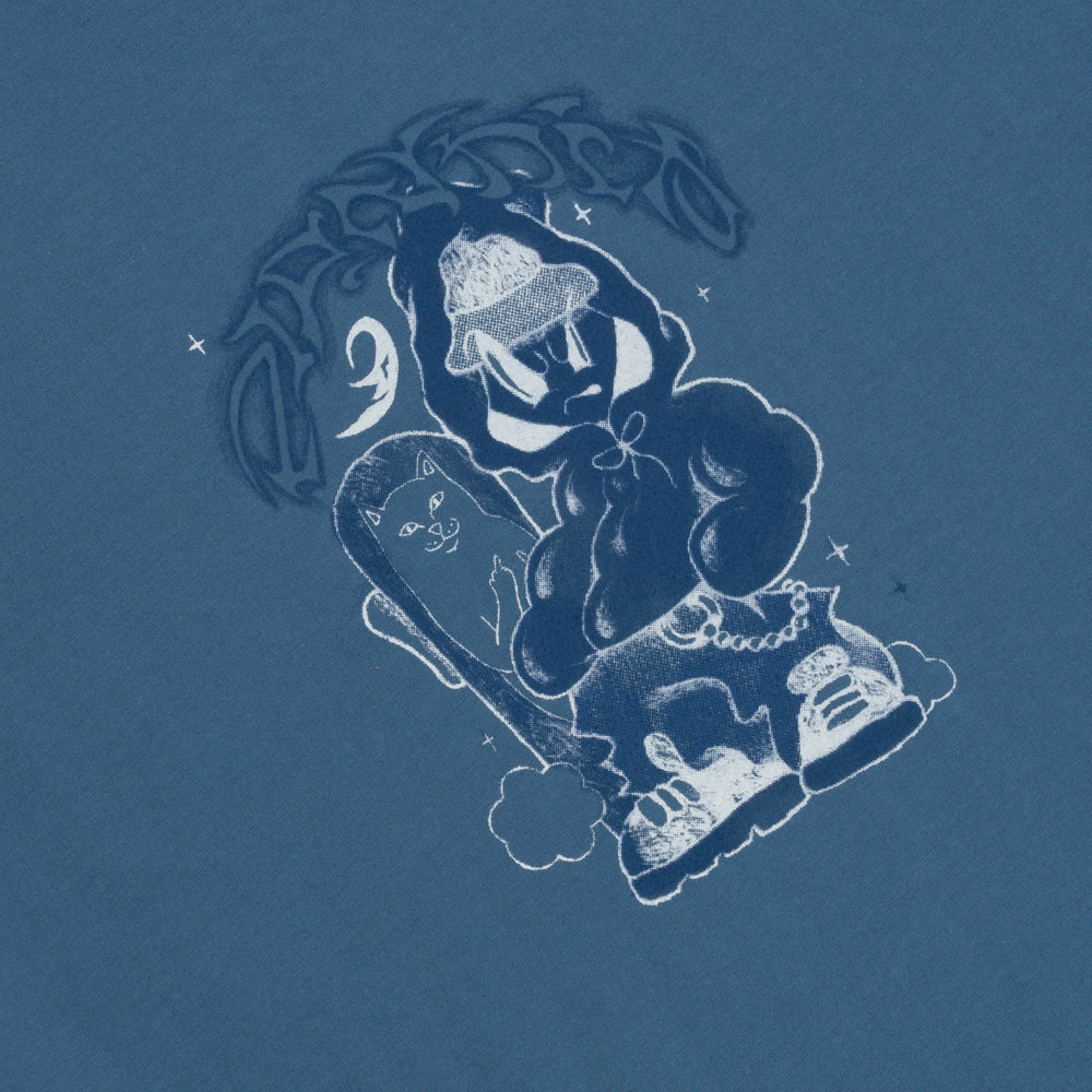 Ripndip Online | What? Tee (Blue)