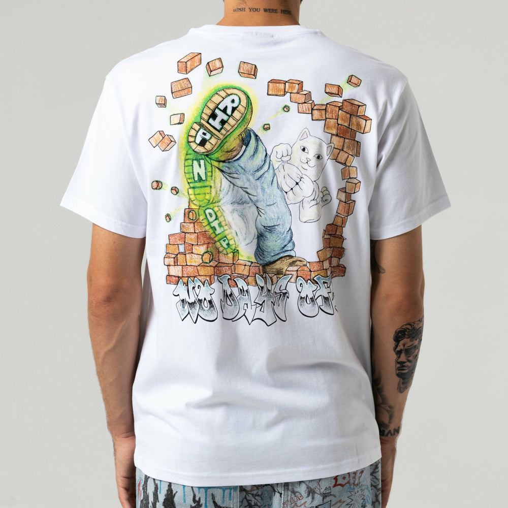 Ripndip Outlets | Karate Kat Tee (White)