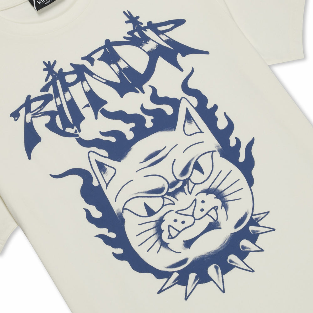 Ripndip Sale | The Happiest Cat Tee (Bone)