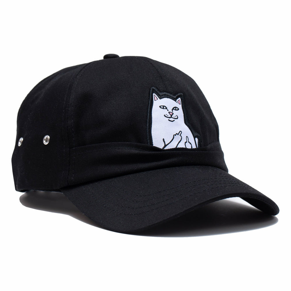 Ripndip Online Shop | Lord Nermal 6 Panel Pocket Hat (Black) - Ripndip
