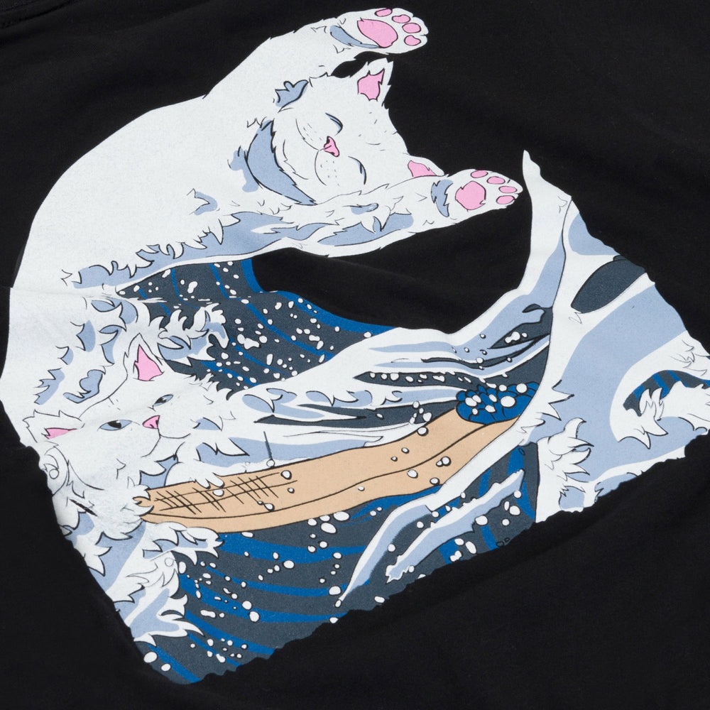 Ripndip Online Shop | The Great Wave Of Nerm Tee (Black)