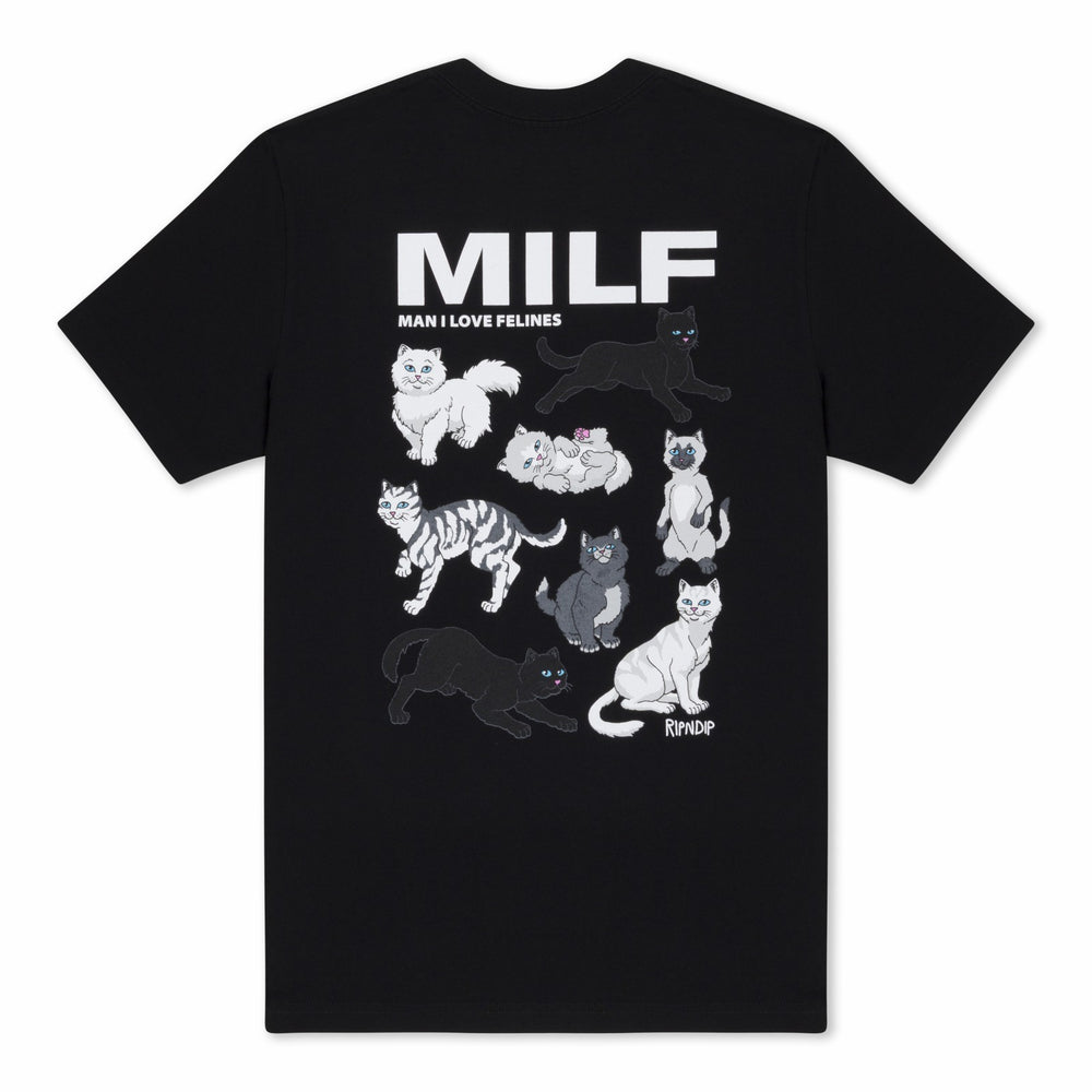 Ripndip For Sale | Man I Love Felines Tee (Black)