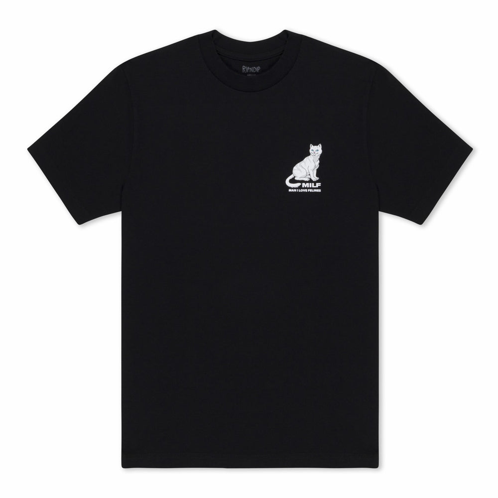 Ripndip For Sale | Man I Love Felines Tee (Black)