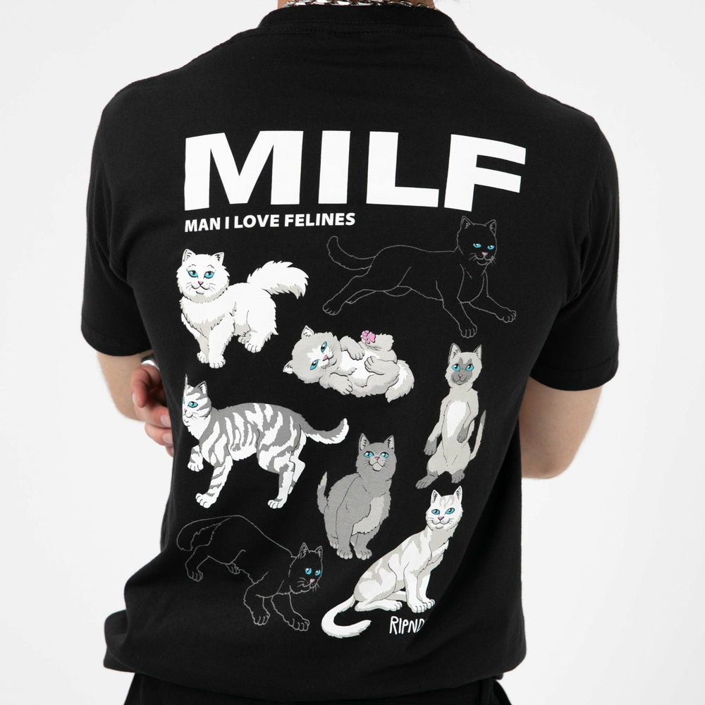 Ripndip For Sale | Man I Love Felines Tee (Black)