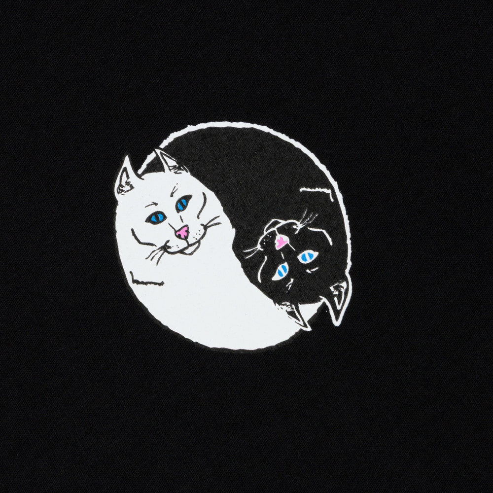 Ripndip Outlets | Nermal Ying Yang Tee (Black)