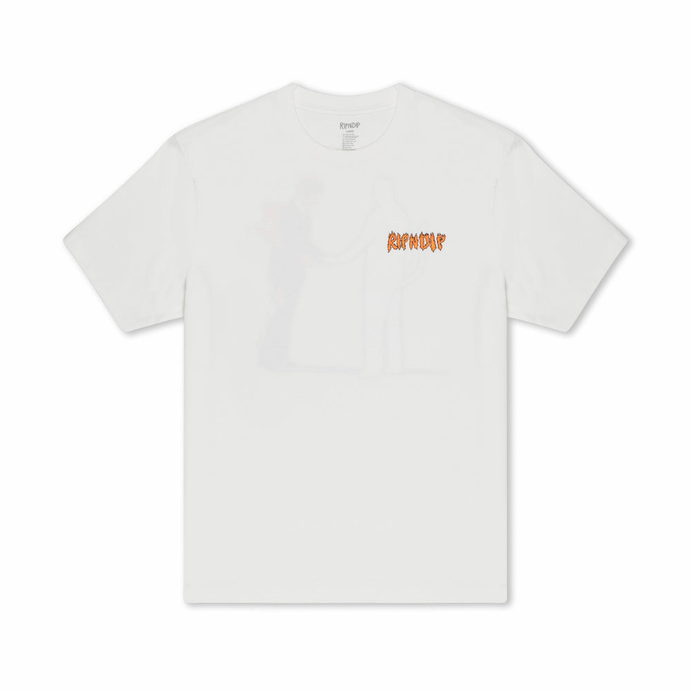 Ripndip Discount | Burn Tee (Bone)
