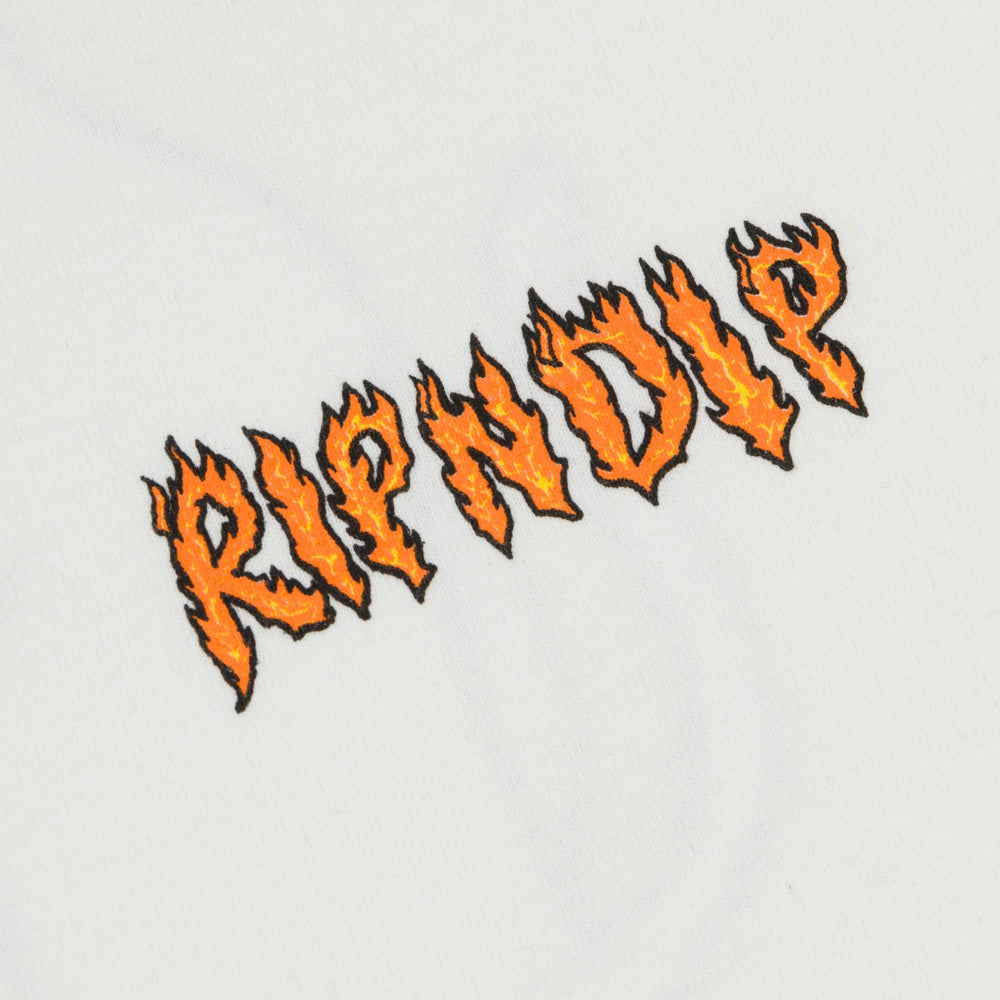 Ripndip Discount | Burn Tee (Bone)