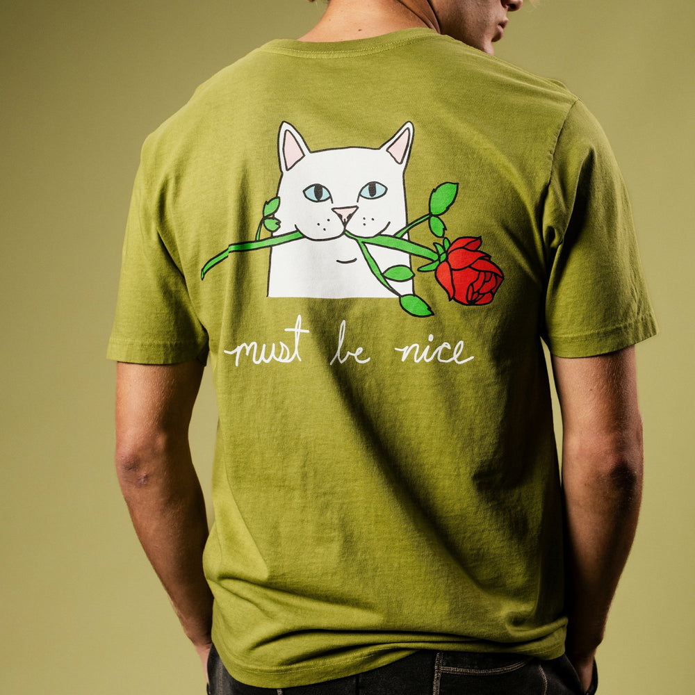 Ripndip Outlets | Romantic Nerm Tee (Light Forest )