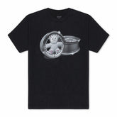 Ripndip Sale | Nerm Wheels Tee (Black Vintage Wash)