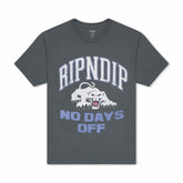 Ripndip New | White Panther Tee (Charcoal)