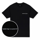 Ripndip Outlets | Middle Finger Cat Pocket Tee (Black)