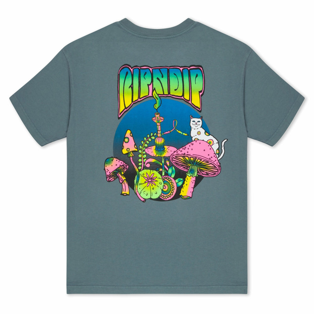 Ripndip Online Shop | Psychedelic Tee (Light Charcoal)