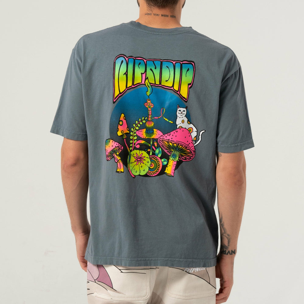 Ripndip Online Shop | Psychedelic Tee (Light Charcoal)