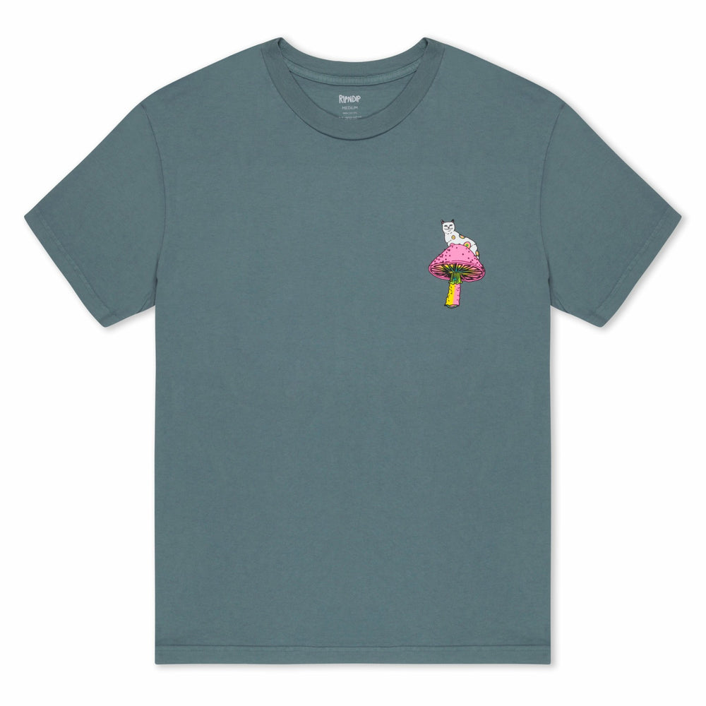 Ripndip Online Shop | Psychedelic Tee (Light Charcoal)