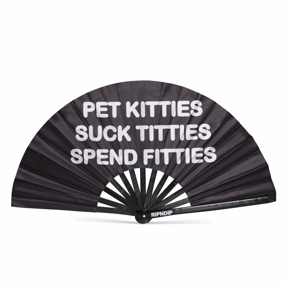 Ripndip New | Pet Kitties Fan (Black)