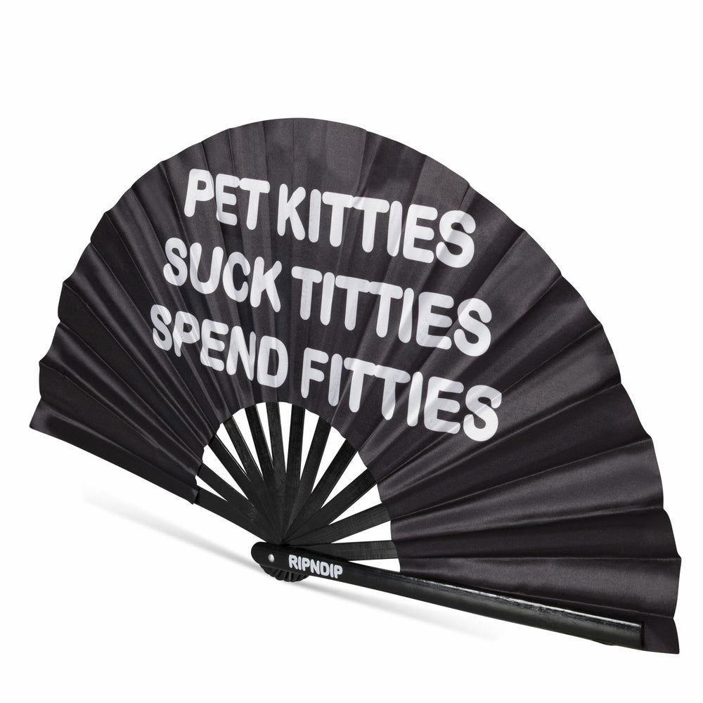Ripndip New | Pet Kitties Fan (Black)