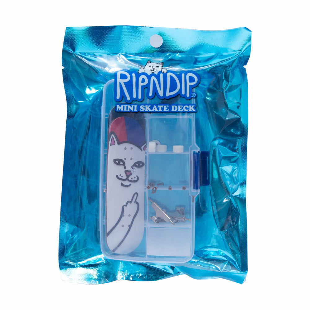 Ripndip For Sale | Lord Nermal Mini Skateboard (Red/Blue)