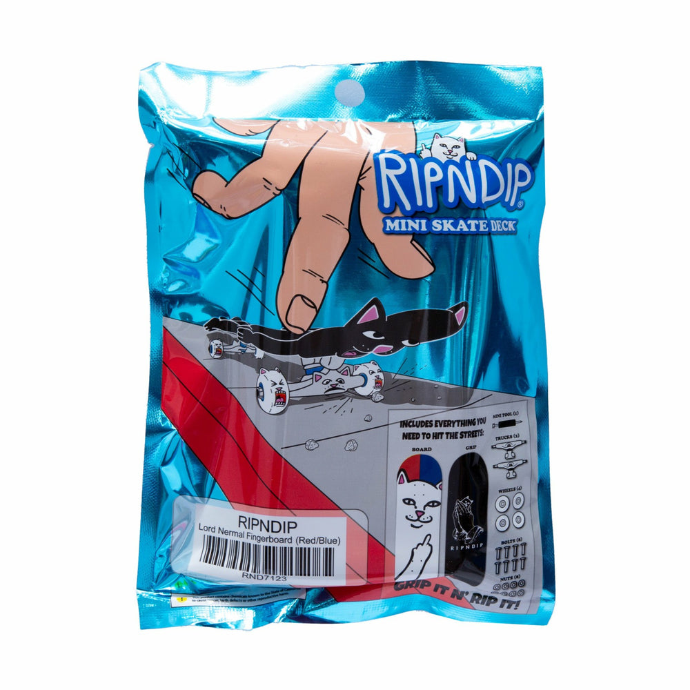 Ripndip For Sale | Lord Nermal Mini Skateboard (Red/Blue)