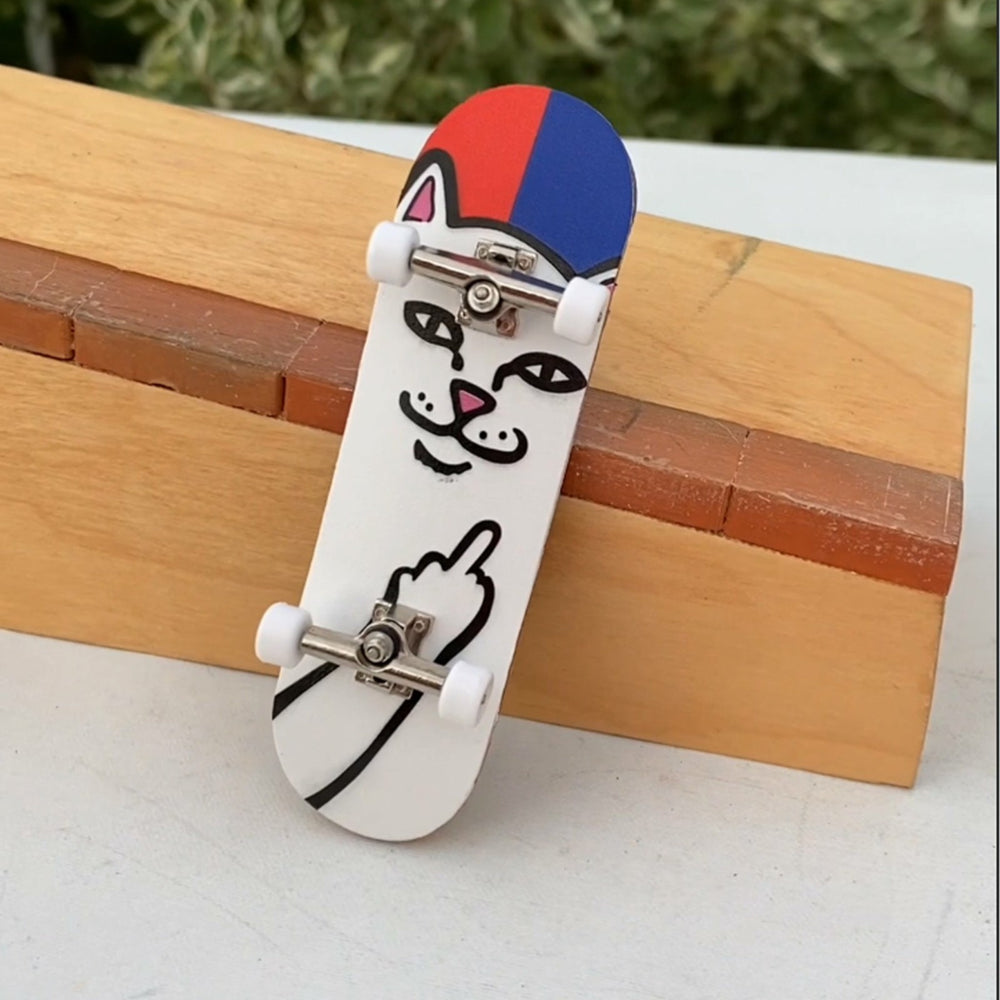 Ripndip For Sale | Lord Nermal Mini Skateboard (Red/Blue)
