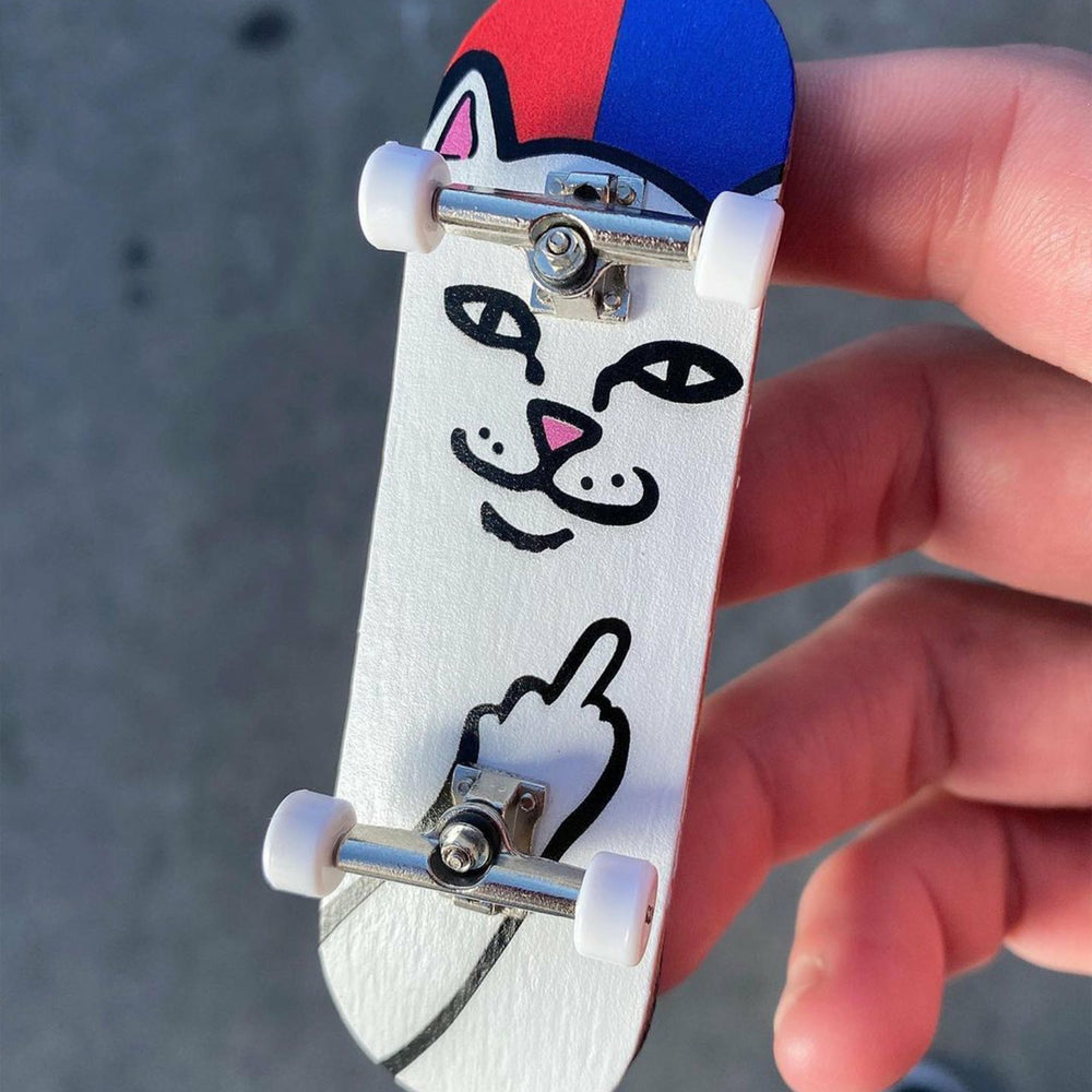 Ripndip For Sale | Lord Nermal Mini Skateboard (Red/Blue)