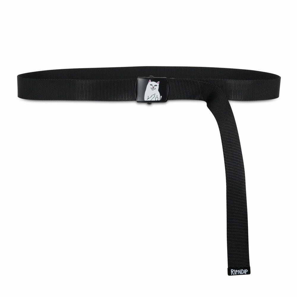 Ripndip Online | Lord Nermal Web Belt (Black)