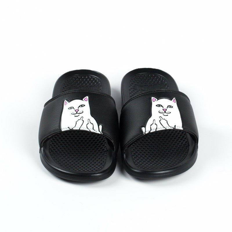 Ripndip Discount | Ripndip - Lord Nermal Slides (Black)