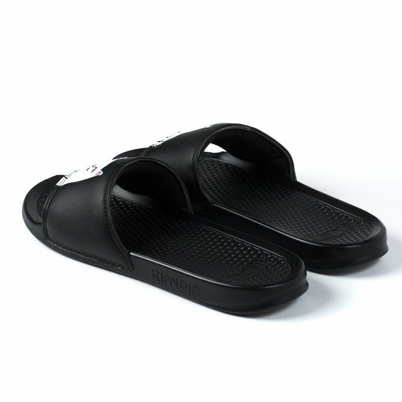 Ripndip Discount | Ripndip - Lord Nermal Slides (Black)