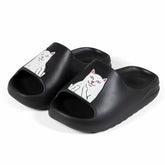 Ripndip Sale | Lord Nermal Cloud Slides (Black)