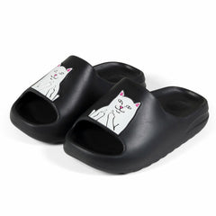 Ripndip Sale | Lord Nermal Cloud Slides (Black)