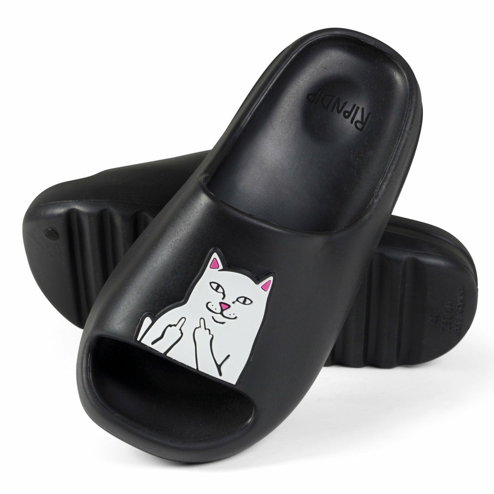 Ripndip Sale | Lord Nermal Cloud Slides (Black)