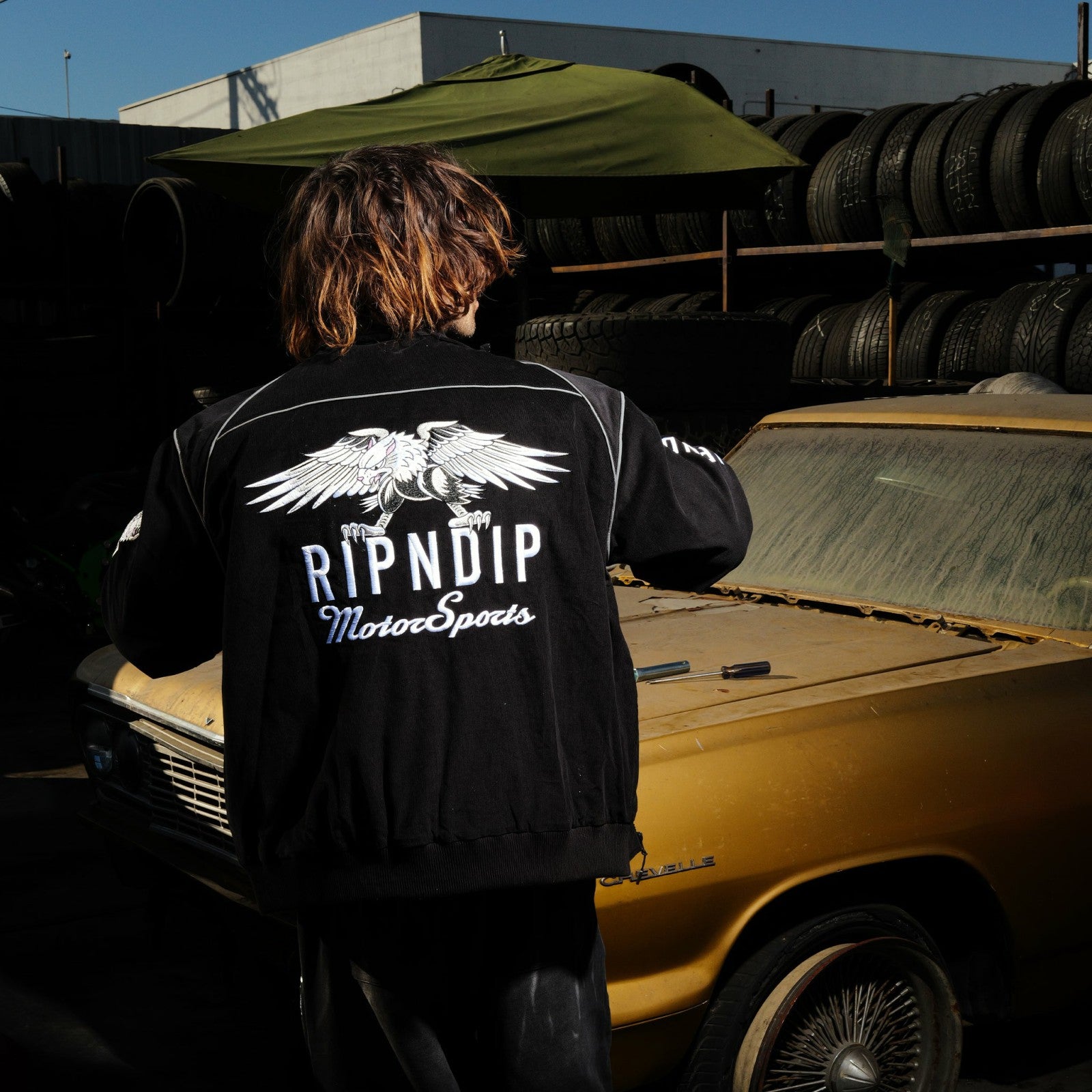Ripndip Sale | RND Motorsports Jacket (Black)