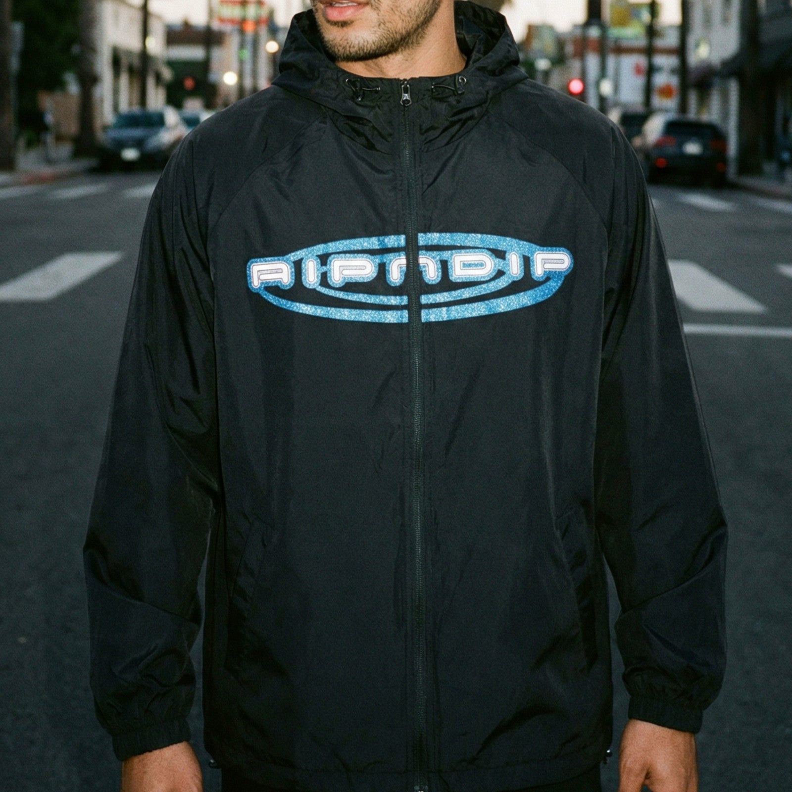 Ripndip New | Otis Zip Up Hooded Jacket (Black)