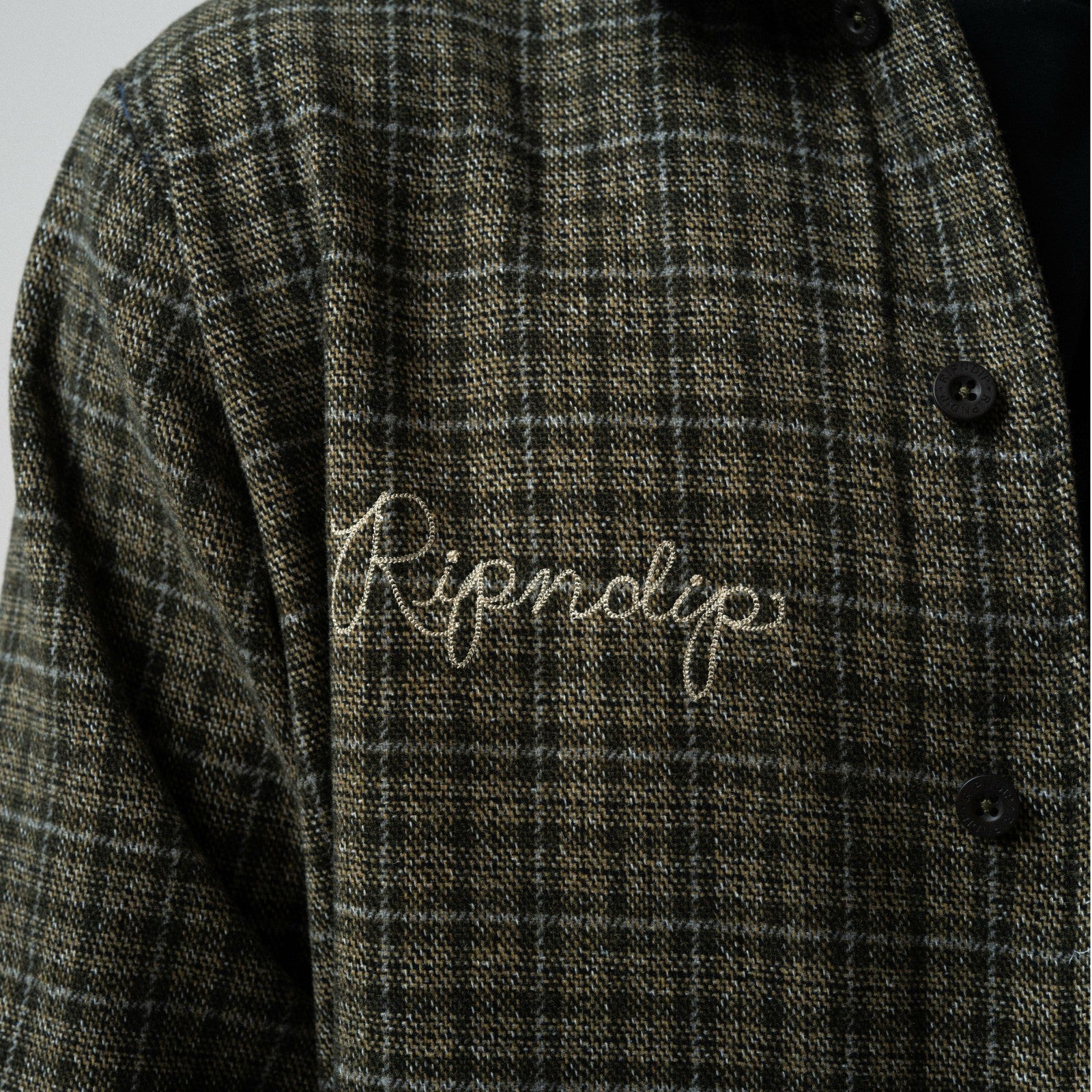 Ripndip For Sale | Where The Flowers Bloom Flannel Jacket (Olive)