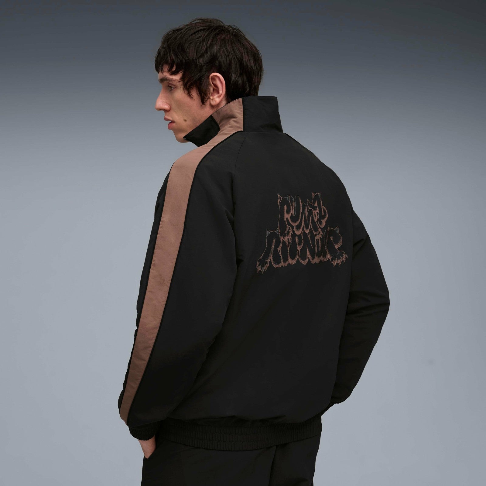 Ripndip Sale | PUMA X RIPNDIP T7 Oversized Track Jacket (Puma Black)