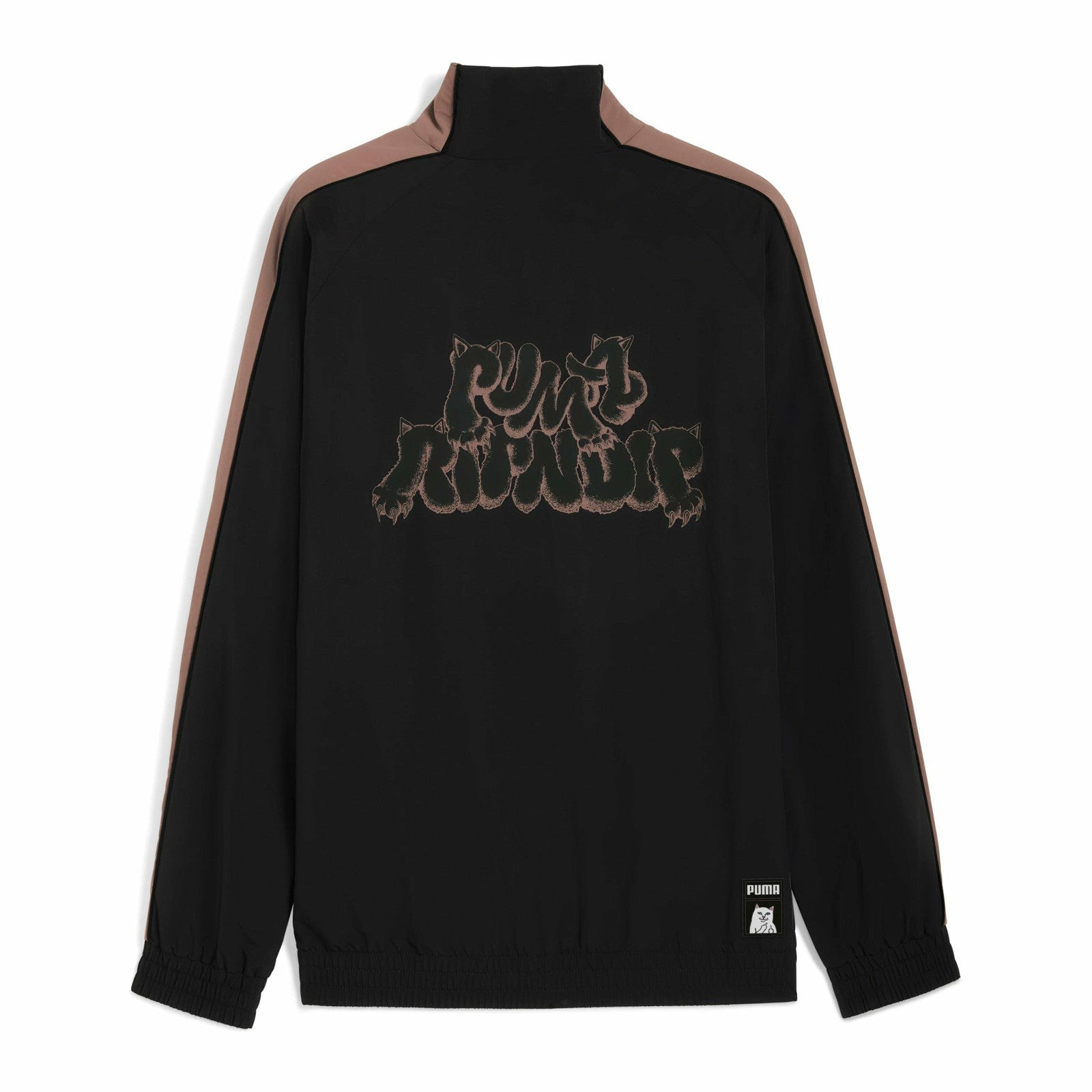 Ripndip Sale | PUMA X RIPNDIP T7 Oversized Track Jacket (Puma Black)