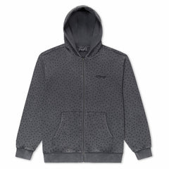 Ripndip Sale | RIPNGEMS Zip Up Hoodie (Charcoal Wash)