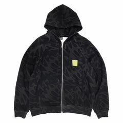 Ripndip Online | Lakai X Ripndip Flame Zip Up Hoodie (Dark Gray)