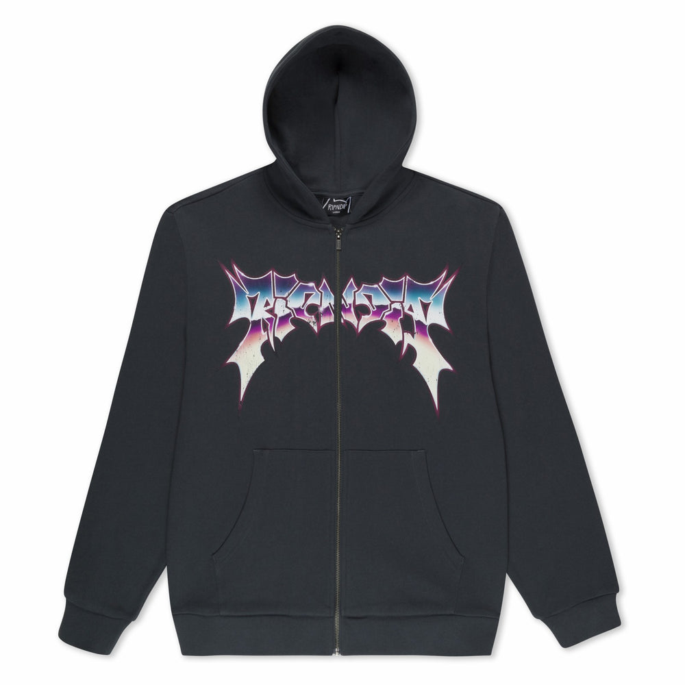 Ripndip Discount | Noid Zip Hoodie (Dark Charcoal)